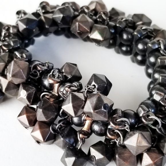 Two Chunky Fashion Bracelets • Nine West & Other - Picture 9 of 11